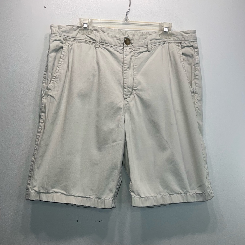 Johnnie-O Shorts Mens 38 x 10 Stone Golf Chino Casual Tennis Golfing Outdoors